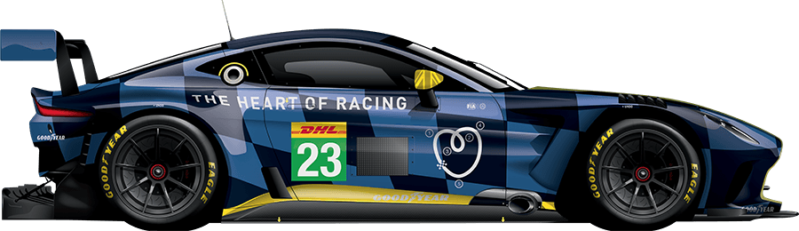 #23 Aston Martin Vantage AMR GT3 Evo