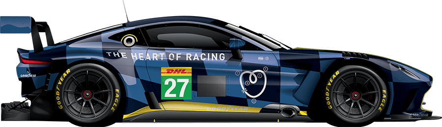 #27 Aston Martin Vantage AMR GT3 Evo