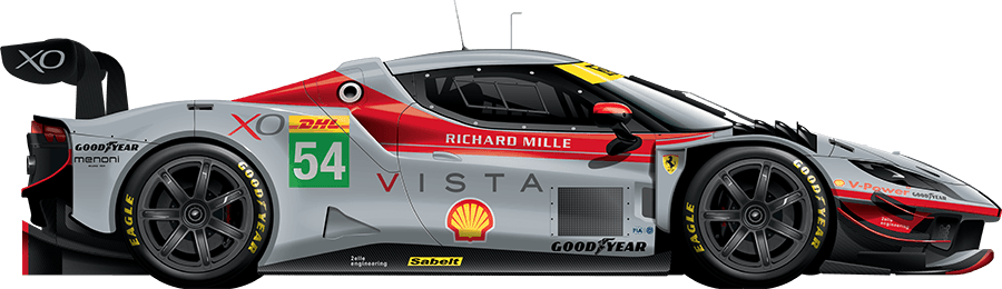 #54 Ferrari 296 GT3 Evo