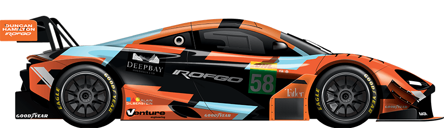 #58 McLaren 720S GT3 Evo