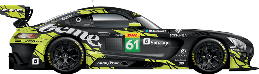 #61 Mercedes-AMG GT3 Evo