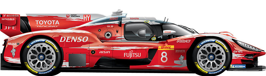 #8 Toyota TR010 Hybrid