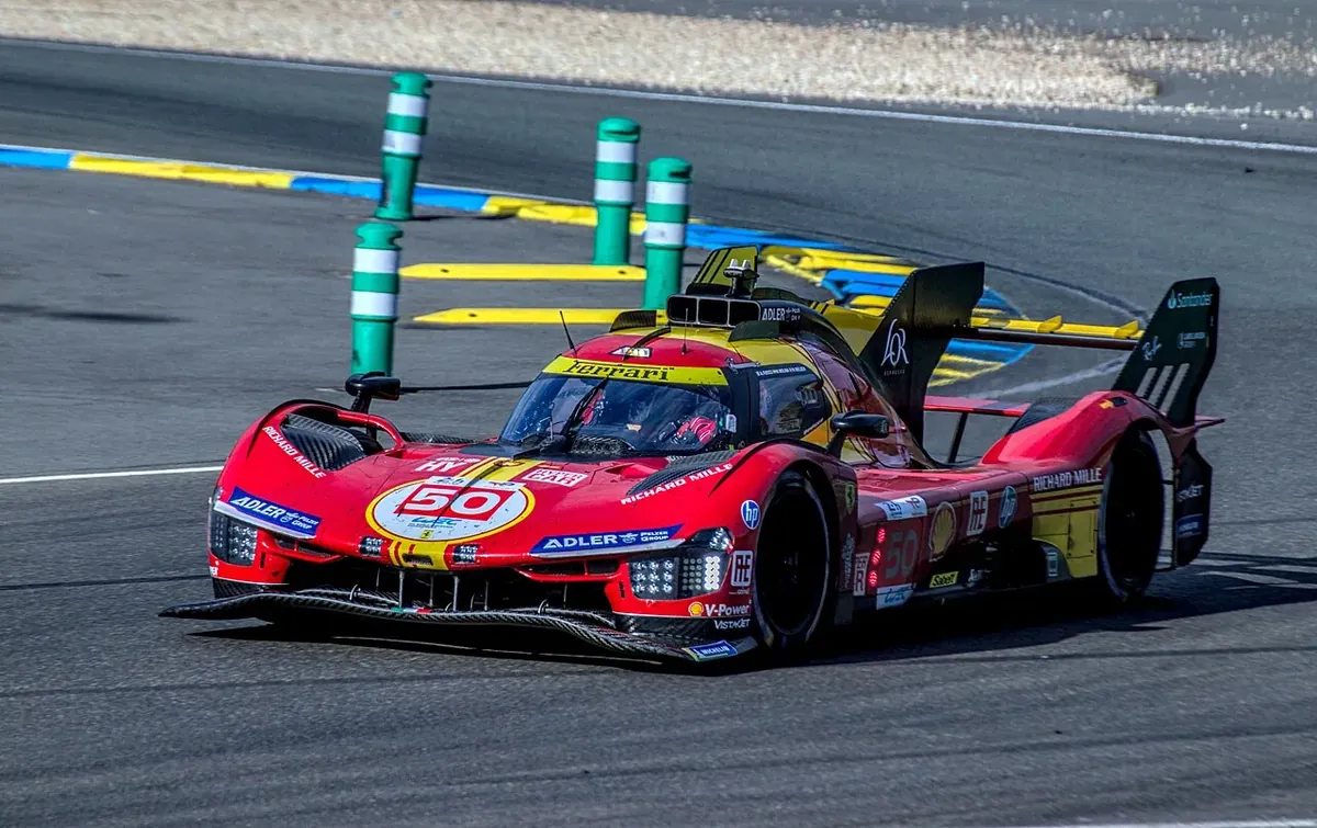 Ferrari 499P racing car